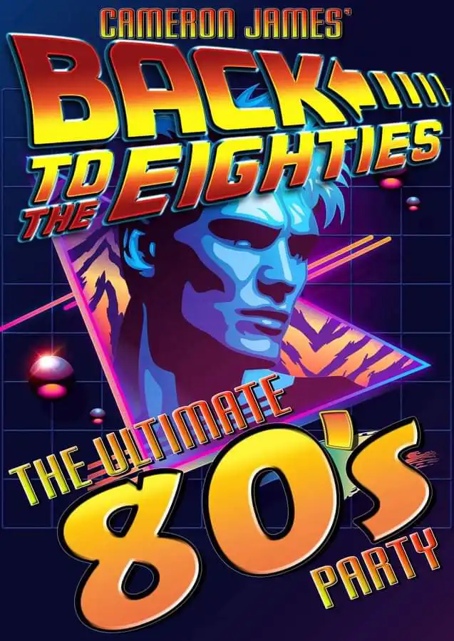 Back to the Eighties show by Cameron James – a tribute to the biggest 80s hits, live at Tropical Bar Benidorm.